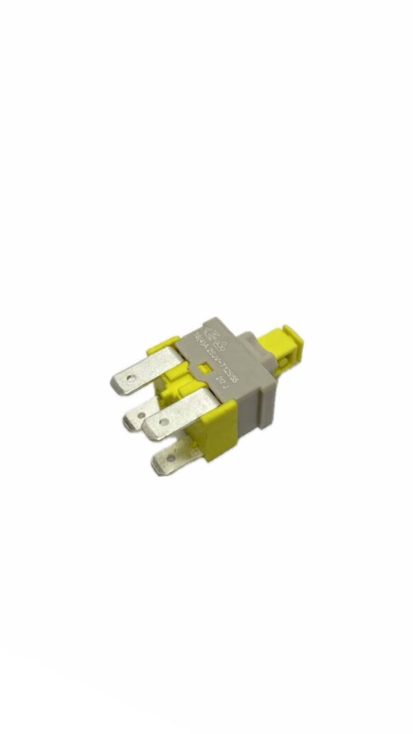 INTERRUPTOR SWITCH AMARILLO PARA LAVAVAJILLAS - Imagen 2